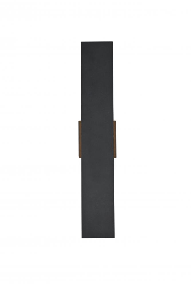 Wall Sconse W4.7"D2.4"H24" Black