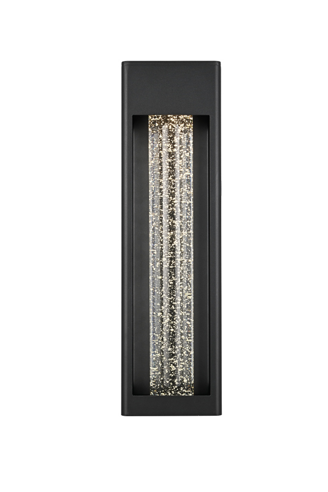 Amaris 19 inch LED Outdoor Wall sconce in Black