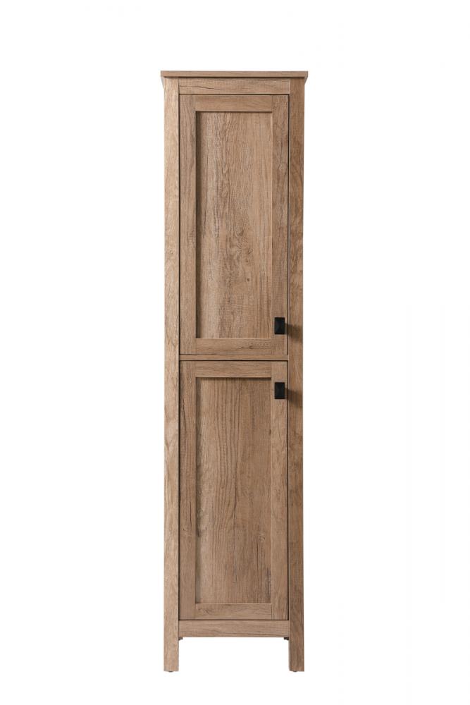 Bath Storage Cabinet 2dr 16Wx22Dx65H natural oak