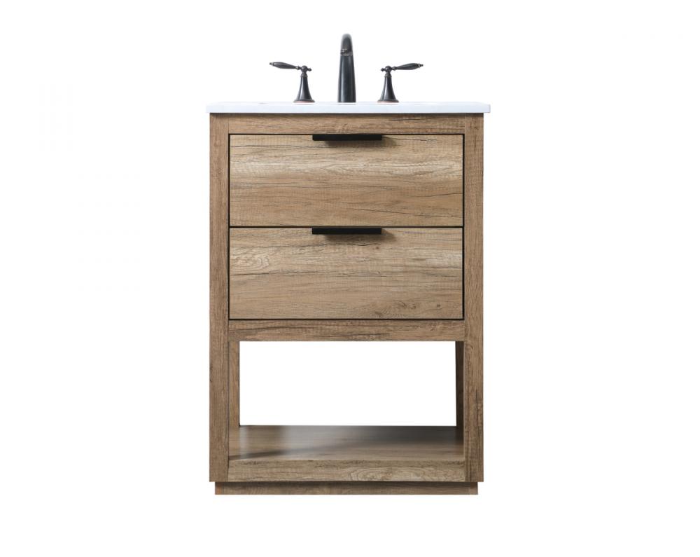 Vanity Cabinet 1Dw 24x19x34 Natural Oak