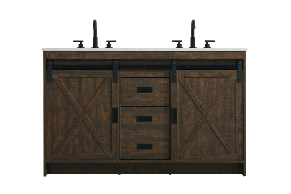 Vanity Cabinet 2Dr 2Dw 54''x34''x22'' Expresso