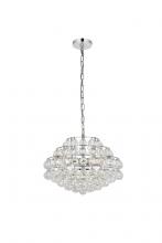 Elegant 1106D18C - Savannah 18 inch pendant in chrome