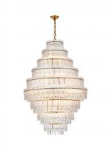 Elegant 1780D36SG - Emilia Hang D36"H53.5" E12 L27 Satin Gold