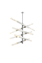 Elegant 2085L6C - Pendant L48"H36"L12 Chrome