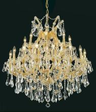 Elegant 2801D36G/RC - Maria Theresa 24 light Gold Chandelier Clear Royal Cut Crystal