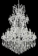 Elegant 2801G54C/RC - Maria Theresa 61 light Chrome Chandelier Clear Royal Cut Crystal