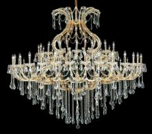 Elegant 2801G72G/RC - Maria Theresa 49 light Gold Chandelier Clear Royal Cut Crystal