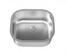 Elegant SK20120 - Stainless Steel undermount kitchen sink L20" x W18" x  H8"