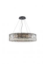 Elegant V2030D32BK/RC - Maxime 32 inch black chandelier