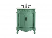 Elegant VF-1008VM - 27 inch Single bathroom vanity in vintage mint