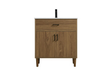Elegant VF25030WB - Vanity Cabinet 2Dr W30''XD19''xH34" WB