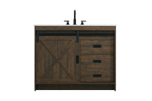 Elegant VF90542EX - Vanity Cabinet 1Dr 2Dw 42''x34''x22'' Expresso