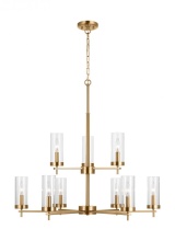 Visual Comfort & Co. Studio Collection 3190309-848 - Zire Nine Light Chandelier