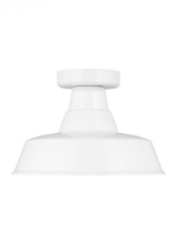 Visual Comfort & Co. Studio Collection 7837401-15 - Barn Light One Light Outdoor Flush Mount