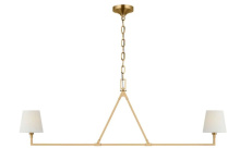 Visual Comfort & Co. Studio Collection CC1732BBS - Perth Large Linear Chandelier