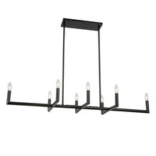 Dainolite NOR-478HC-MB - 8LT Horiz Chandelier, MB