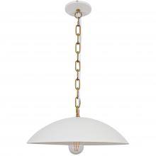 Dainolite OFE-151P-MW-AGB - 1LT Pendant, MW w/ AGB Chain