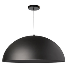 Dainolite OFE-201P-MB-MB - 1LT 20" Pendant, Matte Black