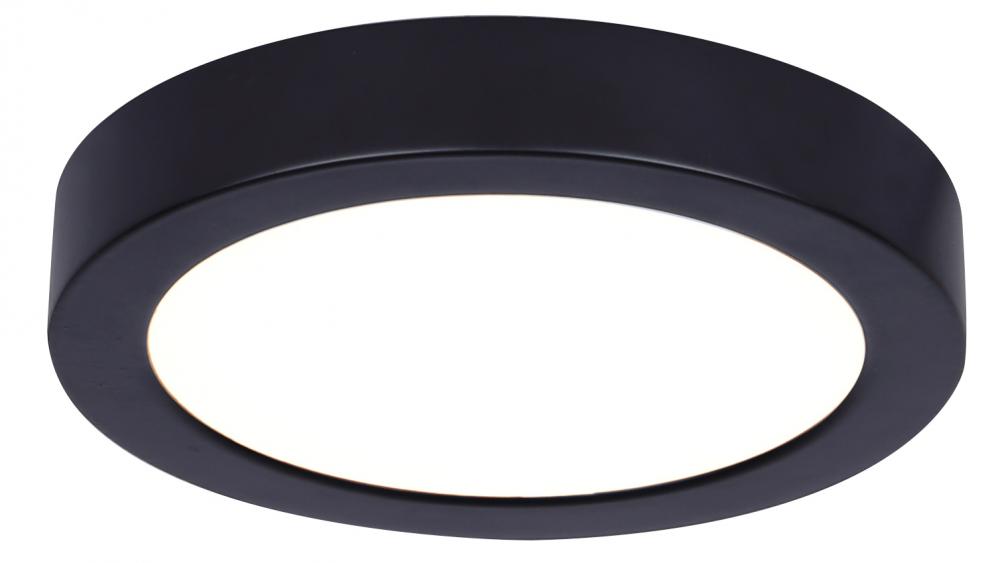 5 inch Black LED Round Disk Light