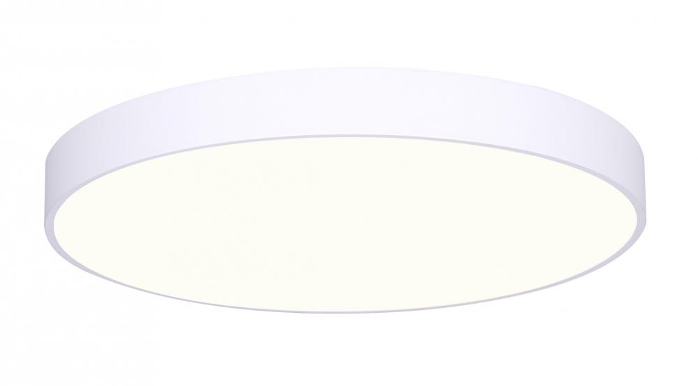 LED Edgeless Light, LED-CP7D10-WT -G-, 7inch White Color, 15W Dimmable, 3000K, 1000 Lumen, Surface M