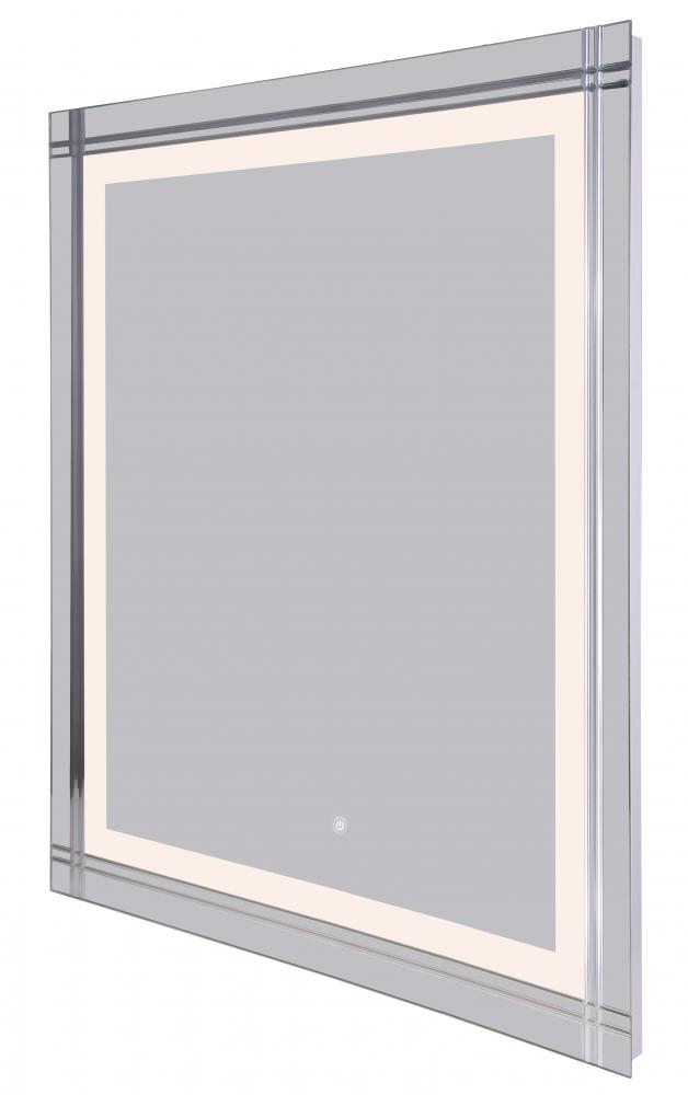 LED Mirror LR8D01A3642D LED Mirror, 36inch W x 42inch H, 80 CRI W x Memory switch H x 2800lumen D