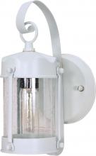NUVO 60/3460 - 1 Light; 10-5/8 in.; Wall Lantern; Piper Lantern with Clear Seed Glass; Color retail packaging