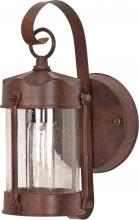 NUVO 60/3461 - 1 Light; 10-5/8 in.; Wall Lantern; Piper Lantern with Clear Seed Glass; Color retail packaging