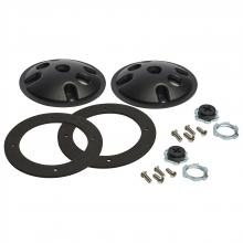 NUVO 60/672 - 2-Light Die Cast Mounting Plate; Matte Black