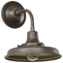 NUVO 60/8570 - Morris; Small Outdoor Lantern; Burnished Bronze Finish