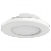 NUVO 62/1580 - 4 inch; LED Surface Mount Fixture; 3000K; 6 Unit Contractor Pack; White