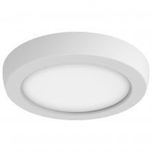 NUVO 62/1700 - Blink Pro - 9W; 5in; LED Fixture; CCT Selectable; Round Shape; White Finish; 120V