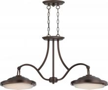 NUVO 62/173 - Sawyer - (2) LED Island Pendant