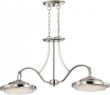 NUVO 62/177 - Sawyer - (2) LED Island Pendant