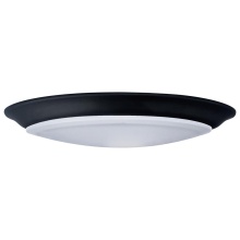 NUVO 62/1814R1 - 10 Inch LED Disk Light; 27K/3K/35K/4K/5K CCT Selectable; Black Finish