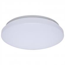 NUVO 62/1851 - 11 Inch LED Cloud Fixture with Sensor; 11.5 Watts; 27K/30K/35K/40K/50K CCT Selectable; Round Shape;