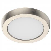 NUVO 62/1903 - Blink Performer - 8 Watt LED; 5 Inch Round Fixture; Brushed Nickel Finish; 5 CCT Selectable