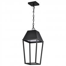 NUVO 62/2314 - Colt; 10 Watt; LED Hanging Pendant; Matte Black Finish