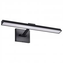 NUVO 62/2325 - Hazel; 2 Foot LED Picture Light; 3 CCT Selectable; Black Finish; Acrylic Lens