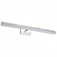 NUVO 62/2346 - Mila; 3 Foot LED Picture Light; 3 CCT Selectable; Brushed Nickel Finish; Acrylic Lens