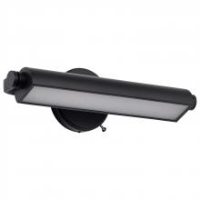 NUVO 62/2350 - Auden; 18 Inch LED Vanity; 3 CCT Selectable; Black Finish; Acrylic Lens