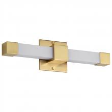 NUVO 62/2630 - Brightwyn; 16 Inch LED Vanity; Brushed Brass Finish