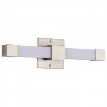 NUVO 62/2640 - Brightwyn; 16 Inch LED Vanity; Brushed Nickel Finish