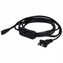 NUVO 63/461 - 8-Foot Power Cord; Line Switch; Black Finish