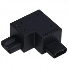 NUVO 63/465 - L-Connector; Right Angle; Black Finish