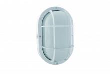 NUVO 65/113 - LED Bulkhead - 20W - 3000K - White Finish - 120-277V