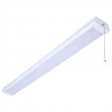 NUVO 65/1213 - LED 4 Foot Wrap with Pull Chain; 39 Watts; 27K/30K/35K/40K/50K CCT Selectable; White Finish; 120