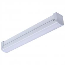NUVO 65/1222 - LED 1 Foot Connectable Strip Light; 10 Watts; 27K/30K/35K/40K/50K CCT Selectable; White Finish; 120