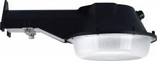 NUVO 65/245 - LED Area Light with Photocell - 25W - 5000K - Black Finish - 120-277V