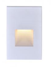 NUVO 65/406 - LED Vertical Step Light - 3W - 3000K - White Finish - 277V