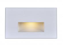 NUVO 65/408 - LED Horizontal Step Light - 5W - 3000K - White Finish - 277V